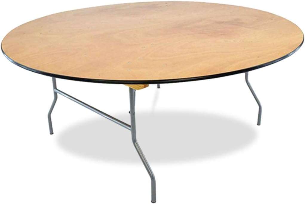 60" Wood Round Table